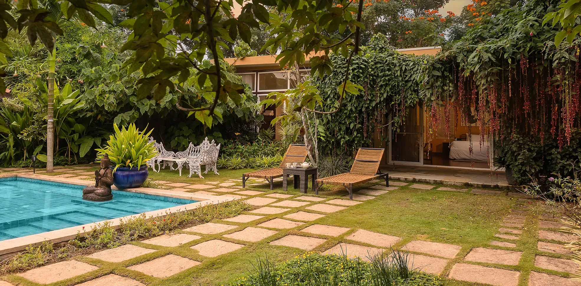 The standing forest at Orchid Tree near Bangalore