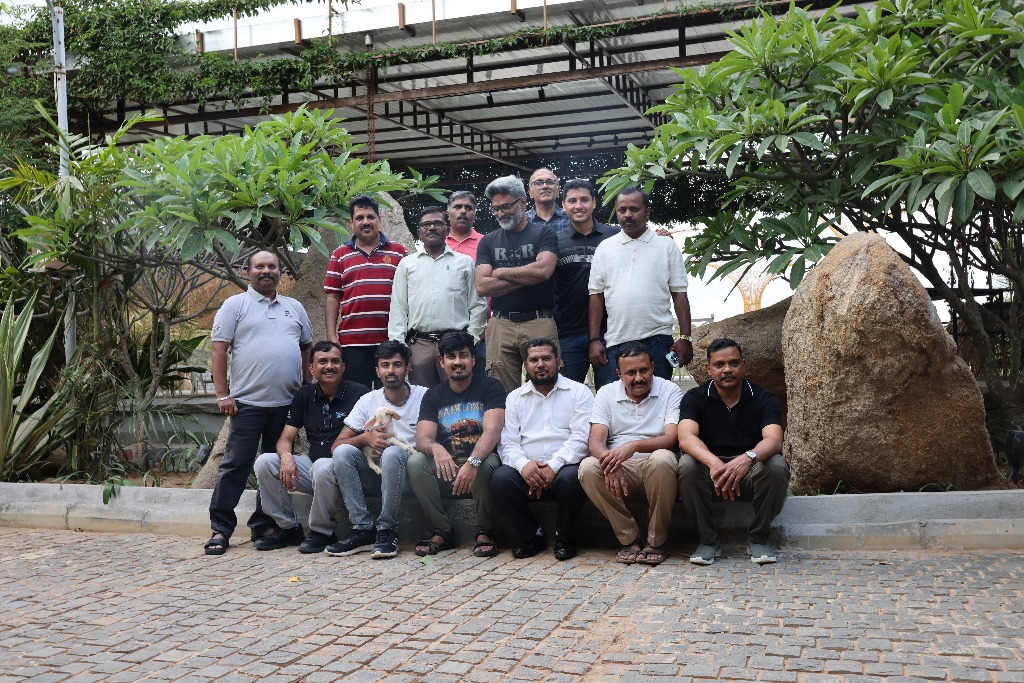 Corporate team at Orchid Tree estate