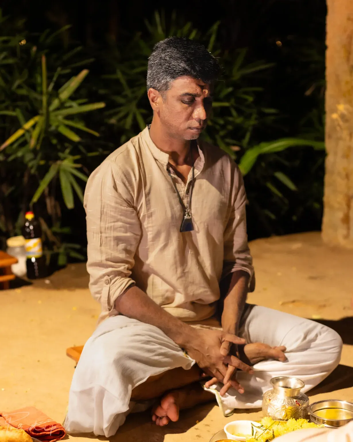 Pradeep Kuppa Swamy, the landscape architect who designed Orchid Tree