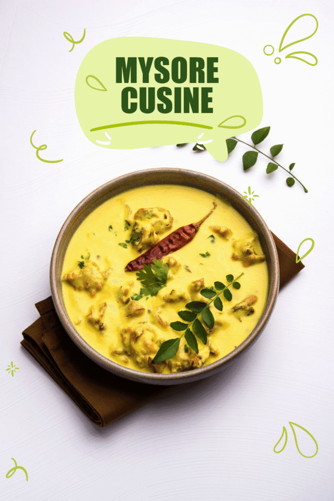 Traditional Mysore cuisine served at Orchid Tree Wellness Retreat